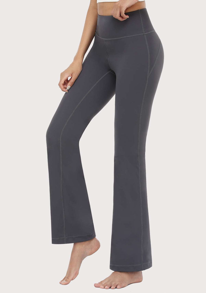 HSIA SONGFUL Smooth High Waisted Bootcut Yoga Sports Pants