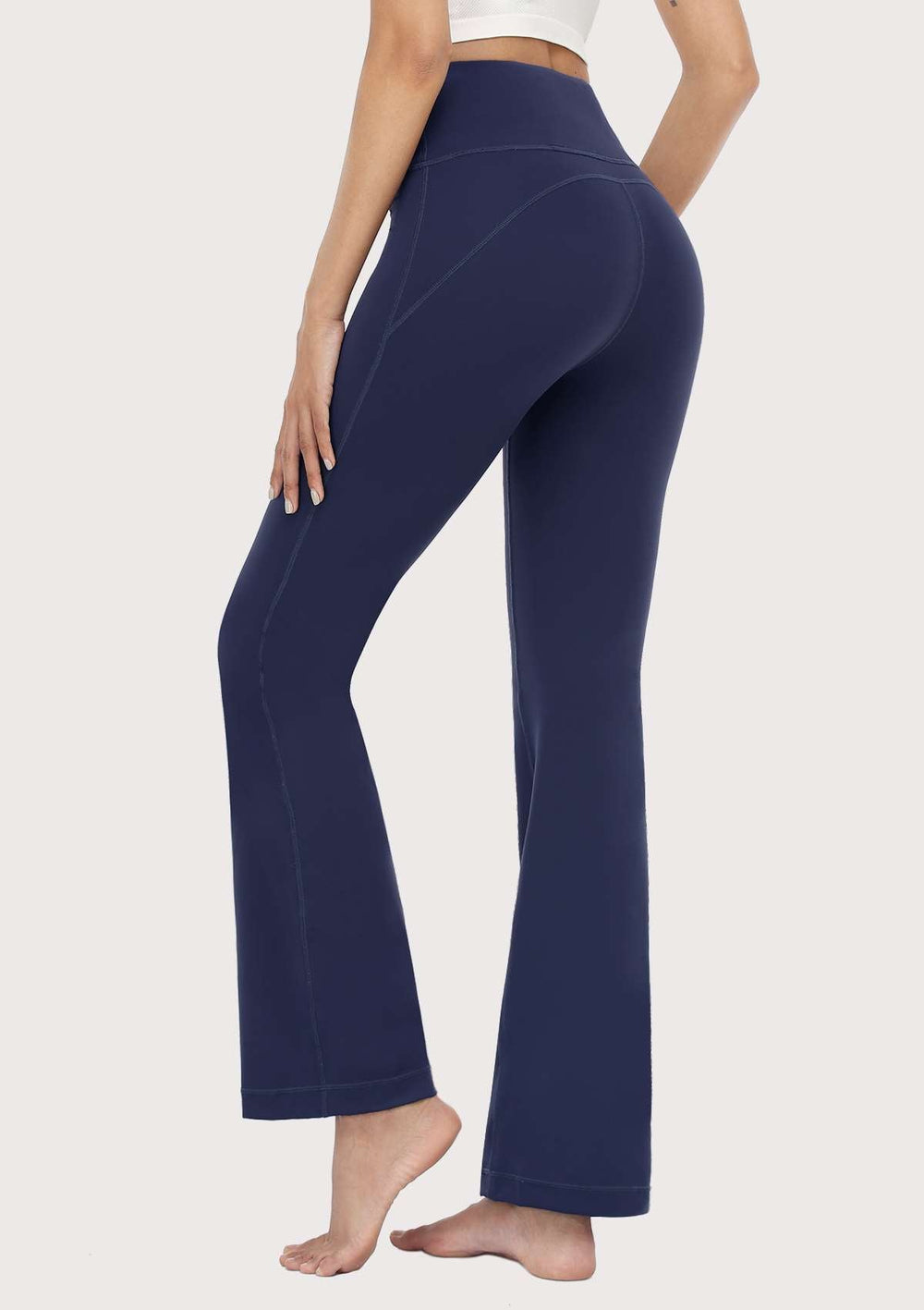 SONGFUL Smooth High Waisted Bootcut Yoga Sports Pants – HSIA